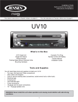 Jensen UV10 Guide d'installation