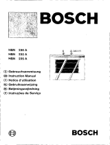 Bosch HBN 235A Le manuel du propriétaire