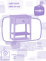 Delta Children Solutions Night Stand Assembly Instructions