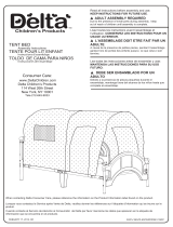 Delta Children Mickey Mouse Toddler Tent Bed Assembly Instructions