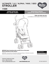 Delta Children Comfort Tech Tour LX Stroller Assembly Instructions
