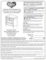 Delta Children Epic Signature 3 Drawer Dresser Assembly Instructions