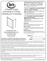 Delta Children Langley 4 Drawer Chest Assembly Instructions