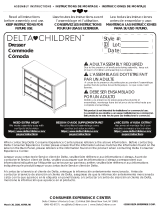 Delta Children Summit 6 Drawer Dresser Assembly Instructions