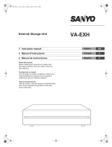 Sanyo VA-EXH Manuel utilisateur
