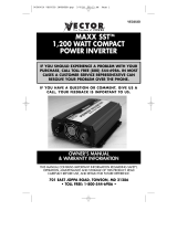 Vector MAXX SST VEC050D Le manuel du propriétaire
