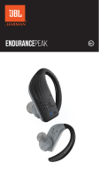 JBL Endurance Peak In-Ear Wireless Headphones Le manuel du propriétaire