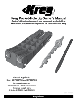 Kreg Pocket-Hole Jig 320 Manuel utilisateur