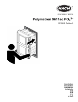 Hach Polymetron 9610sc SiO2 Guide d'installation