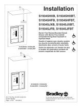 Bradley S19345HFBT Guide d'installation