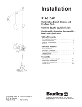 Bradley S19-310AC Guide d'installation