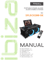 Ibiza SPLBOX200-BK Manuel utilisateur