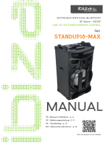 Ibiza Sound STANDUP18-MAX Le manuel du propriétaire
