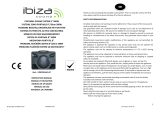 Ibiza Sound PORT85UHF-BT Le manuel du propriétaire