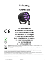 Ibiza Light PARBAT-RGB3 Le manuel du propriétaire