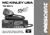 PRESIDENT MC KINLEY USA 12/24 V Le manuel du propriétaire
