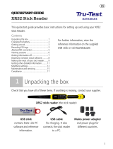 Tru-Test XRS2 Stick Reader Guide de démarrage rapide