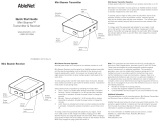 AbleNet Mini Beamer Transmitter Guide de démarrage rapide