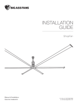 Big Ass Fans ShopFan/BA 4900 Guide d'installation