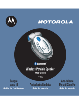 Motorola HF800 - Bluetooth hands-free Speakerphone Manuel utilisateur