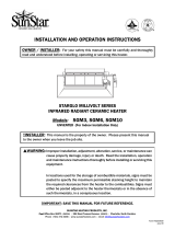 SunStar SGM6 Installation And Operation Instructions Manual