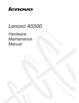 Lenovo IdeaTab A Series A5500 Manuel utilisateur