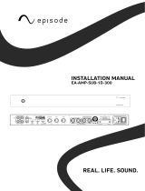 Episode EA-AMP-SUB-1D-300 Guide d'installation