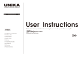 Unika MT-1000II Le manuel du propriétaire