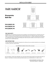 Park Harbor PHVL3082PN Guide d'installation