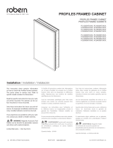 Robern PC1240D6T Series Guide d'installation