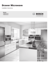 Bosch  HMD8053UC  Guide d'installation