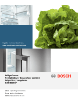 Bosch Benchmark B30IB900SP Guide d'installation