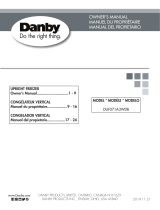 Danby  DUF071A3WDB  Le manuel du propriétaire
