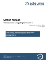 ADEUNIS ANALOG WMBUS V2.0.1 Mode d'emploi