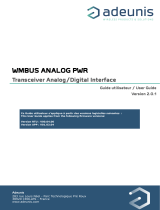 Adeunis RF ANALOG PWR WMBUS V2.0.1 Manuel utilisateur