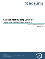 Adeunis RF SB1TEMPERATURE+ Manuel utilisateur