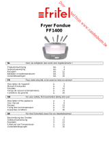 Fritel FF1400 FUN FRYER Le manuel du propriétaire