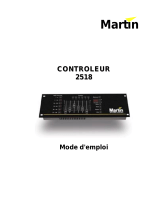 Martin 2518 DMX Controller Manuel utilisateur