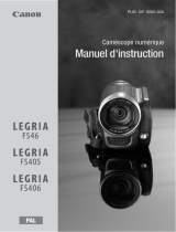 Canon LEGRIA FS405 Mode d'emploi