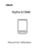 Asus MyPal A730 W Manuel utilisateur