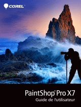 Corel PaintShop Pro X7 Mode d'emploi