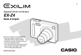 Casio EX-Z2 - EXILIM Digital Camera Manuel utilisateur