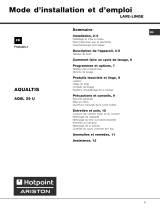 Hotpoint AQUALTIS PWAQ82L 29 FR Le manuel du propriétaire