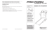 ProForm 490 Cx Treadmill Le manuel du propriétaire