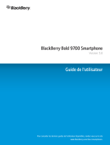 Blackberry BOLD 9700 - VERSION 5 Le manuel du propriétaire