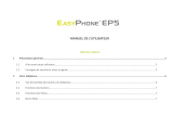 Easypix EasyPhone EP5 Le manuel du propriétaire