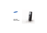 Samsung SGH-E200E Manuel utilisateur