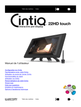 Wacom CintiQ 22HD Touch Mode d'emploi