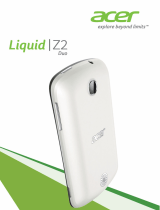 Acer Liquid Z2 Duo Manuel utilisateur