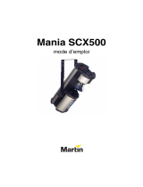 Martin Mania SCX500 Manuel utilisateur